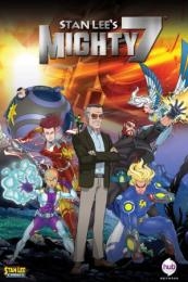 Nonton Stan Lee's Mighty 7 (2014) Sub Indo di Lk21 Poster