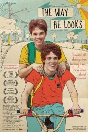 Nonton The Way He Looks (Hoje Eu Quero Voltar Sozinho) (2014) Sub Indo di Lk21 Poster