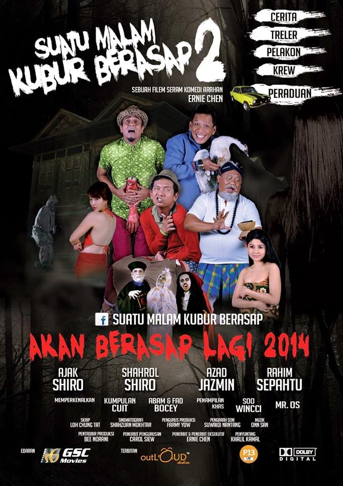 Nonton Suatu Malam Kubur Berasap 2 2014 [Malay Movie] Sub Indo di Lk21 Poster