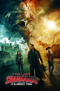 Nonton The Last Sharknado: It's About Time (2018) Sub Indo di Lk21 Poster